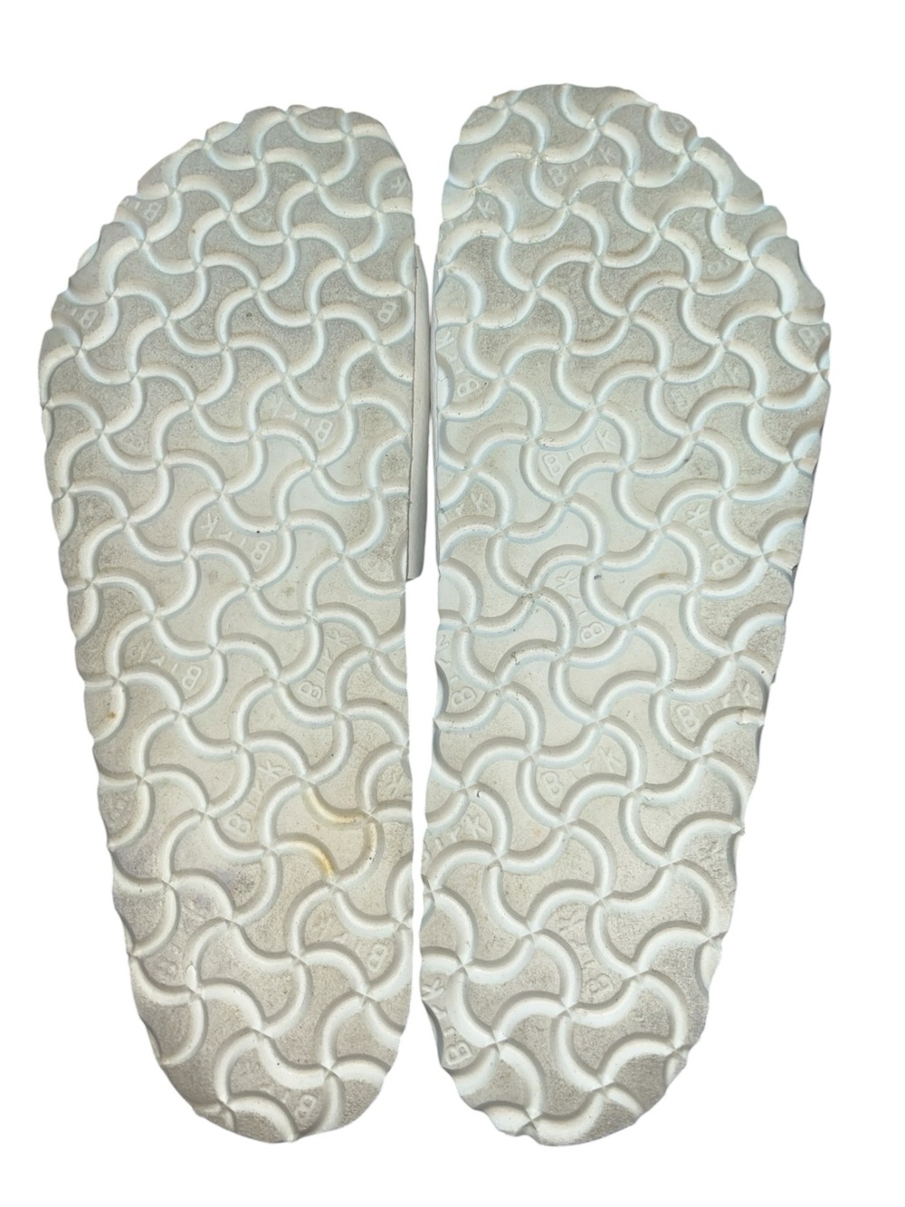 Birkenstock Madrid Rainbow Big Buckle White Leather Size EU 41 - Picture 13 of 15